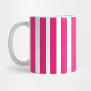 Aaron | Pink Stripes Pattern Mug